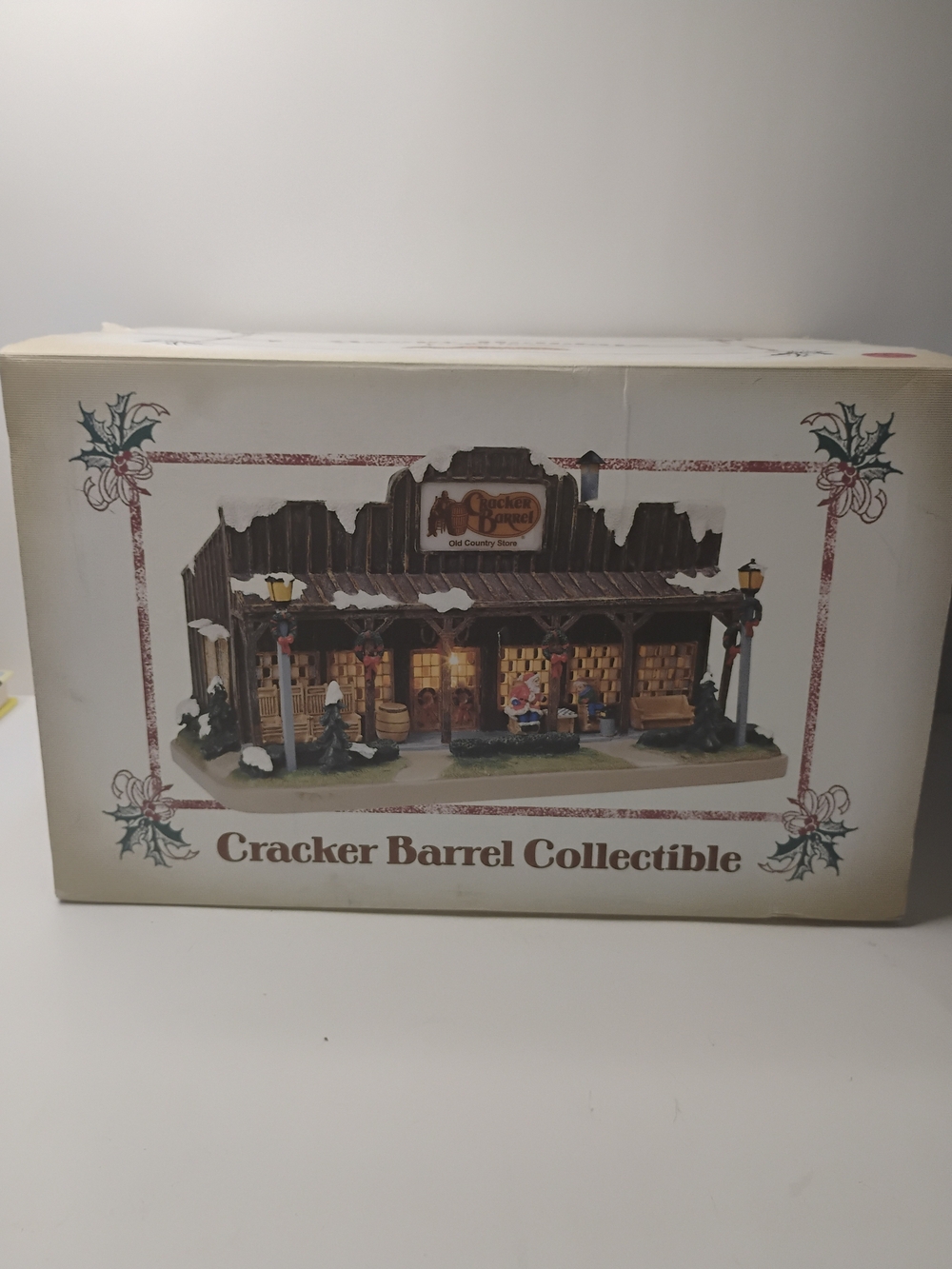 Cracker Barrel Collectible Village Building - Cream & Brown